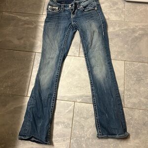 Vigoss Women's Blue Boot Cut Jeans